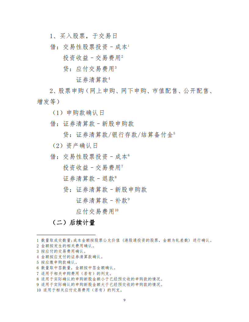 证券投资基金会计核算操作实务手册